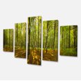 thumbnail image 2 of Panorama de la Forêt d'Automne Verte - Impression sur Toile, 2 of 3
