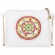 thumbnail image 2 of Cartera con pintura de diamantes Cuero de PU negro Patrón de flores de mandarava Manualidades hechas a mano Regalo, 2 of 10