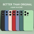 thumbnail image 2 of For iPhone 16 Pro Max Case Liquid Silicone Original Plain Rubber TPU Protector Case For iPhone 16 Pro Max Cover TPU Shockproof Pink 16 Pro Max, 2 of 6