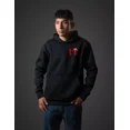 thumbnail image 4 of Sudadera Negra Amor Tumbado Natanael Cano Nata Montana S/e, 4 of 4