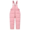 thumbnail image 6 of guisaled Baby Snowsuit Toddler Girl Snow Suit Winter Coat and Snow Bib Pants Boy Ski Suits Solid Windproof Waterproof Cold Weather Clothers, 6 of 9