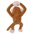 thumbnail image 4 of Mighty Junior Angry Animals Monkey Durable Squeaky Plush Dog Toy, 4 of 7
