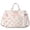 Pink Bow, variant on Gocvo Corduroy Tote Bag, Large Tote Bags for Women, Crossbody Shoulder Handbags for Work Travel(Retro Flower)