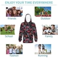 thumbnail image 5 of Daiia Colorful Hawaii Palms for Boys Fashion Hoodies & Sweatshirts with Kangaroo Pocket,Hooded Sweatshirt for Kid, Breathable& Moisture Wicking-X-Large, 5 of 6