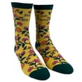 thumbnail image 2 of Women's Rise Up and Be Brave Socks Funny Motivational Inspirational Graphic Footwear, 2 of 9