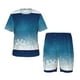 thumbnail image 1 of Balery Christmas Snowflakes Conjunto de Pijama Infantil de Manga Corta con Estampado – Ropa de Dormir de Algodón Suave-Small, 1 of 6