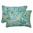 thumbnail image 5 of Pillow Perfect  Outdoor/ Indoor Gilford Baltic Rectangular Throw Pillow (Set of 2) 24.5x16.5x5, 5 of 5