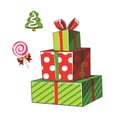 thumbnail image 3 of Autocollant Statique Réfrigérateur Autocollant PVC Réfrigérateur Autocollant Statique de Noël Autocollant Statique de Noël, 3 of 9