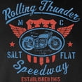 thumbnail image 3 of CafePress - Rolling Thunder Vintage Motorc Long Sleeve T Shirt - Long Sleeve Dark T-Shirt, 3 of 4