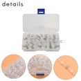 thumbnail image 6 of 200PCS 26-24 AWG White Solder Seal Wire Connectors , Heat Shrink Butt Connectors, Waterproof and Insulated Terminal, 6 of 9