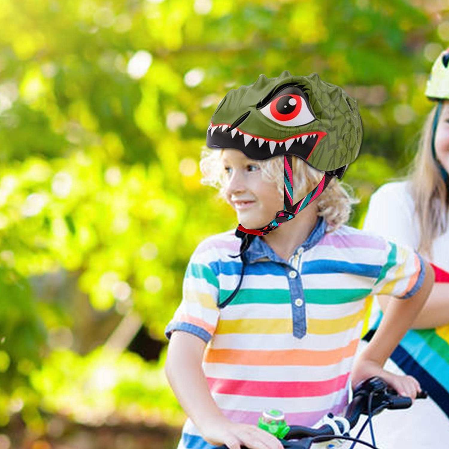 Details about   Kids Helmet Safety Cycling Scooter Bike Rabbit and Dinosaur Helmets 