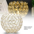 thumbnail image 4 of Portavelas De Luz De Té De Cristal Material De Cristal Tazón De Cristal Brillante Portavelas De Luz De Té De Cristal Hueco Vela Electrónica Sin Llama Para Graduaciones Mgaxyff Otros, 4 of 8