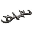 thumbnail image 3 of Comfify Vintage Cast Iron Deer Antlers Wall Hooks Antique Finish Metal Clothes Hanger Rack w/Hooks | Includes Screws and Anchors, 3 of 5
