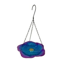 oshhnii Hanging Bird Bath Bird Water Feeder Hanging Birdbath for Home Balcony Garden