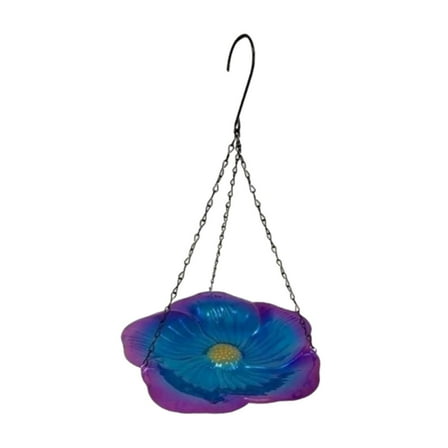 oshhnii Hanging Bird Bath Bird Water Feeder Hanging Birdbath for Home Balcony Garden
