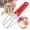 A1#D, variant on Watermelon Slicer Cutter Tool, Stainless Steel Watermelon Slicer, Create Clean 1" Cubes , Watermelon Cutter Slicer Tool, Melon Cutter, Melon Slicer, Water Melon Slicer Cutter, 10.4×1.25 in,A2#E