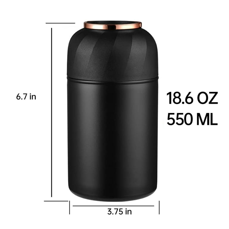 600ml Lunch Box Thermos Food Flask Stainless Steel Insulated Jar