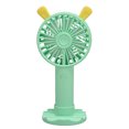 thumbnail image 2 of Mini Portable Fan,Handheld Fan Bunny Ear Mini Handheld Fan Portable Fan Eco-Friendly Materials, 2 of 14