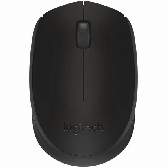 Logitech M170 Wireless Mouse for PC, Mac, Laptop, 2.4 GHz with USB Mini Receiver, Black