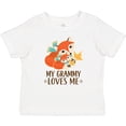 thumbnail image 3 of Inktastic My Grammy Loves Me Fox Boys or Girls Baby T-Shirt, 3 of 5