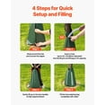 thumbnail image 6 of Tree Watering Bag 4 Packs 20 Gallons Slow Release Tree Drip Irrigation Bag, 6 of 10