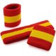 thumbnail image 4 of ONUPGO Juego de muñequeras deportivas, muñequeras, muñequeras de tela de rizo, muñequeras, muñequeras, diademas que absorben la humedad, banda para la cabeza que absorbe el sudor, 4 of 4