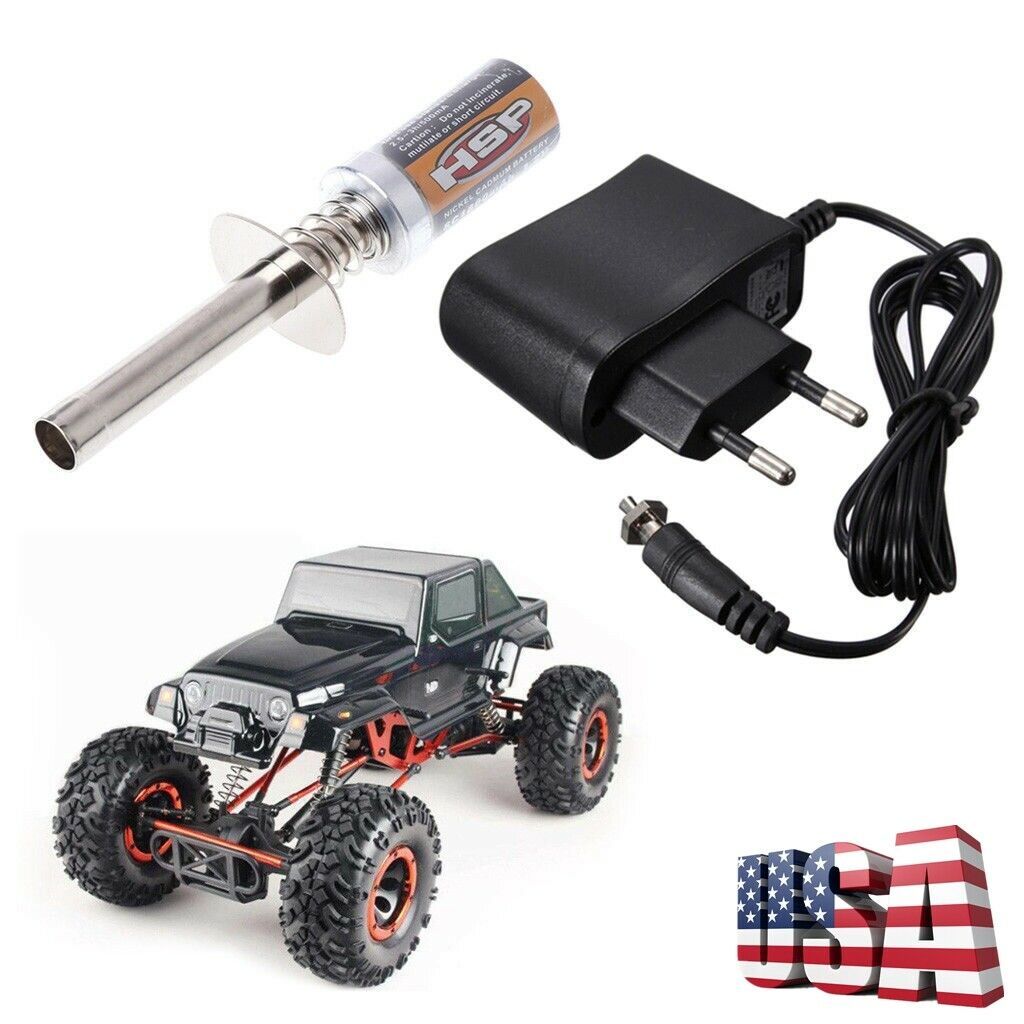 HSP Nitro Starter Kit Glow Plug Igniter RC Battery Charger for HSP RC