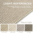 thumbnail image 3 of iOhouze Runner Rug for Hallway 2x5 ft Washable Hall Carpet Runner Rubber Backed Hallway Runner Cotton Entryway Runner Rug Floor Runners for Indoor Hallway Bedroom Kitchen, Ivory/Khaki, 3 of 10