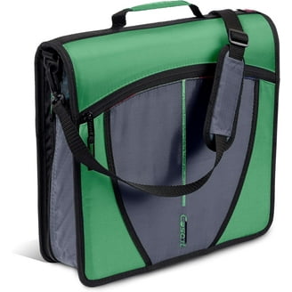 Case-It Printed Mighty Zip Tab3 ring zipper binder, 3-Inch
