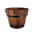 thumbnail image 1 of MIANGASTORE Pots de Fleurs en Bois Jardinière Ronde Pot de Fleurs Rond pour Jardin Grand Pot pour Décoration de Patio, 1 of 6