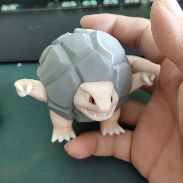 Figura de acción de Anime Graveler Golem Geodude, mundo de proporción 1:20, impresión 3d Diy, colección de personajes Kawaii, modelo, juguetes para niños