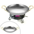 thumbnail image 6 of Esquirla Stainless Steel Cookware Pans Easy to Clean with Double Handle for Restaurant 26cm, 6 of 8