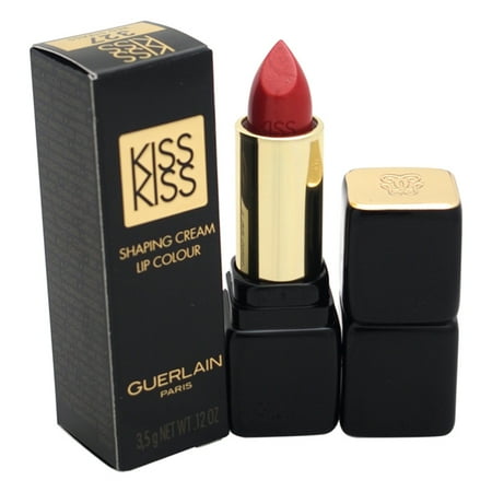 - KissKiss Shaping Cream Lip Colour - # 327 Red Strass by Guerlain for Women - 0.12 oz Lipstick