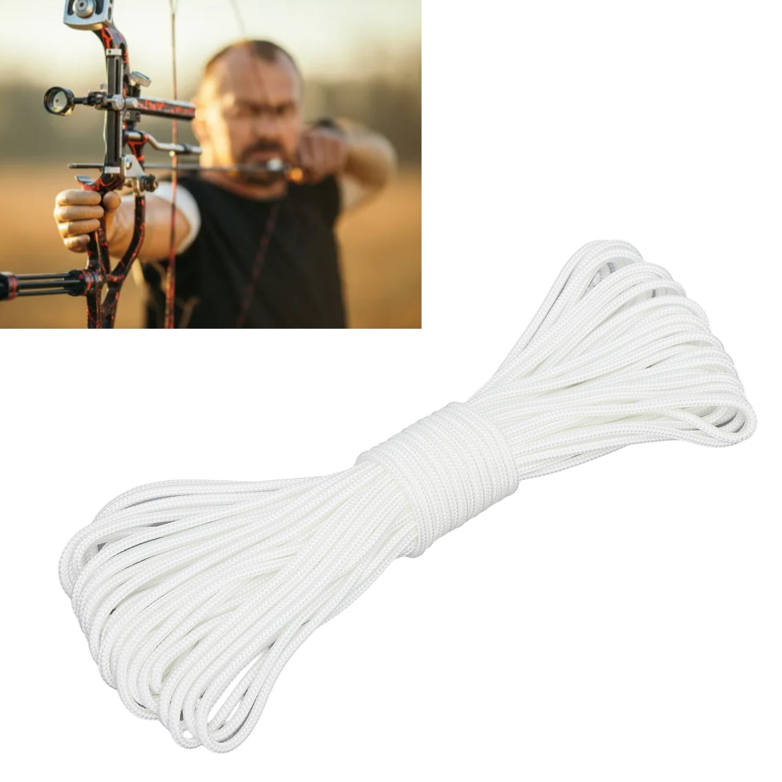 Anelli D Per Arco THREE ARCHERS - Set 3 Con Cordino, Nero E Rosso