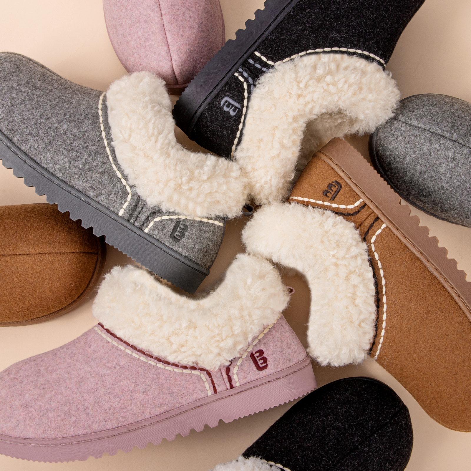LongBay Women's Cozy Bootie Slippers with Memory Foam photo 2