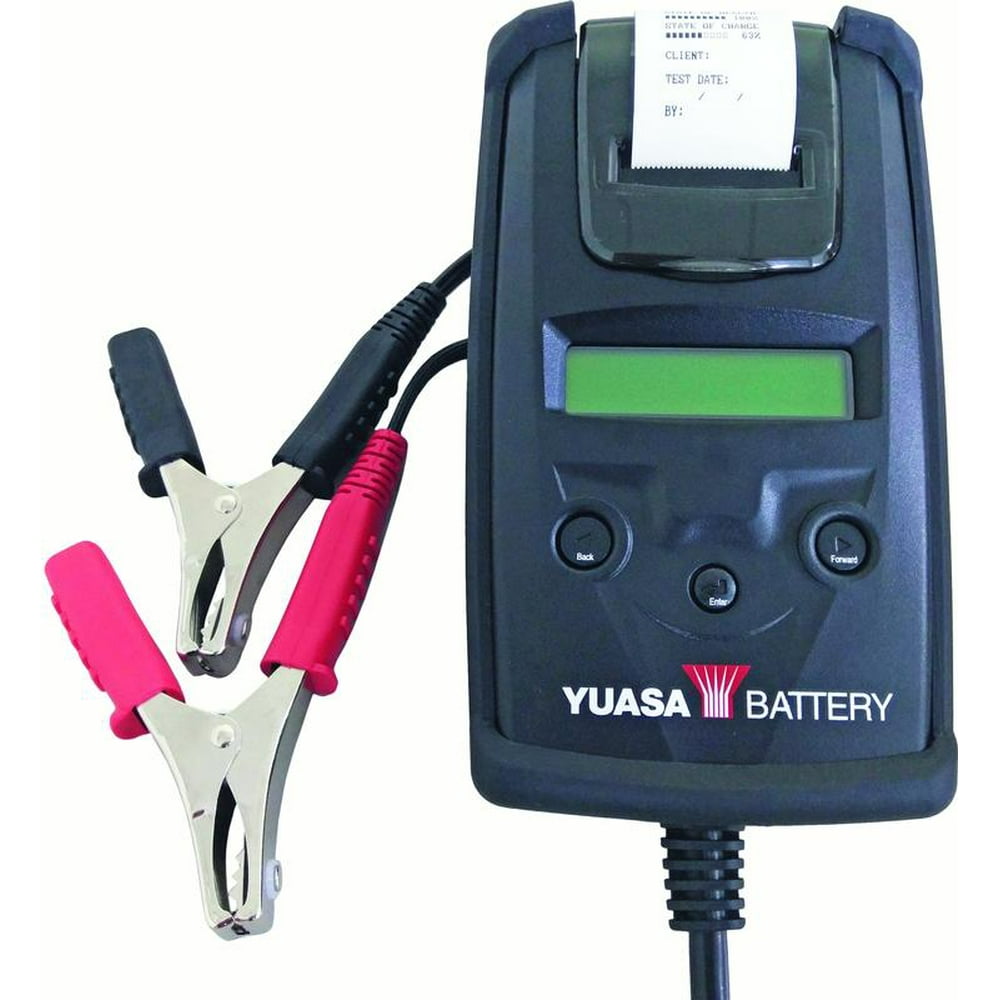 Yuasa YUA00BTY01P YUA00BTY01P; Battery Tester W / Printer