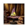 thumbnail image 5 of Witch Hat Lamp, Handmade Gothic Witch Hat Lamp, Small Table Lamp, Mysterious Bedroom Atmosphere And Witchcraft Gift, Weird And Fun Table Lamp In The Shape Of A Small Wizard Hat, 5 of 7