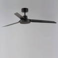thumbnail image 2 of Maxim Lighting - Ultra Slim - 52 Inch Outdoor 3 Blade Ceiling Fan-Satin Nickel, 2 of 7
