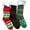 Red,Green,Black, variant on Yacht & Smith Womens Christmas Socks, Novelty Holiday Socks, Fun Colorful Festive, Crew, Slipper Socks, 9-11