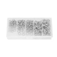 thumbnail image 3 of 200pcs Pesca Anillos divididos de Acero Inoxidable Anillo de Cierre Doble Anillo de se?uelos de Pesca de Alta Resistencia Anillo de se?uelo de Pesca Conjunto de Aparejos de Pesca Ecomeon no, 3 of 5