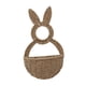 thumbnail image 3 of Cesta de Pascua con forma de conejo, decorativa, ligera y adorable, ideal para flores, huevos, sala de estar, puerta de vacaciones., 3 of 9