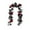 C, variant on Clearance!5.7Ft Black Flower Rose Garland Halloween Decor with Artificial Black Rose Vines Floral Garland Artificial Silk Roses for for Wedding Flowers Table Centerpiece Arrangement Room Mirror Decor