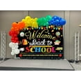 thumbnail image 5 of Welcome Back to School Backdrop 8x6FT First Day of School Welcome Banner Background Preschool Kindergarten Back to School Party Decorations Supplies for Classroom School, 5 of 10