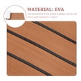 thumbnail image 3 of Minkissy 1 Rouleau de Revêtement de Sol pour Bateaux Marron EVA Anti-Humidité pour Yacht Pont, 3 of 7
