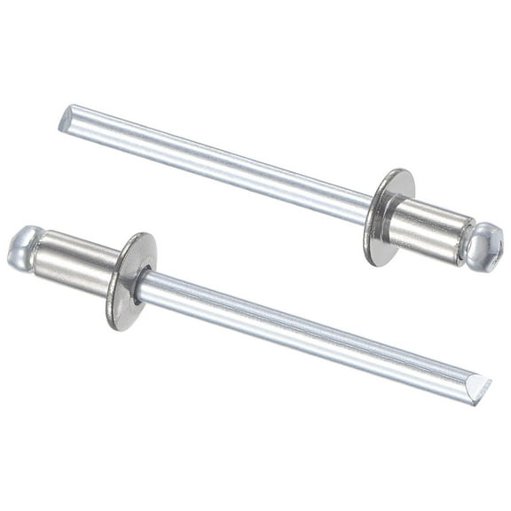 Uxcell 4mm Diameter 6mm  Length 304 Stainless Steel Blind Rivets 50 Pack