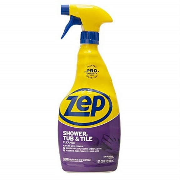 1461664 CLEANE TUB & TILE 32OZ Zep No Scent Tub and Tile Cleaner 32 oz Liquid (Pack of 12)