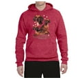 thumbnail image 2 of If It's Not a Dachshund It's Just a Dog Gift | Mens Dog Lover Hooded Sweatshirt Graphic Hoodie, Vintage Heather Red, Large, 2 of 3
