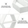 thumbnail image 4 of 1pc Hexagonal Conçu Mur de Stockage Support de Rangement à la Maison Mini Support de Décor, 4 of 7