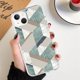 thumbnail image 3 of Funda de mármol geométrico para iPhone 14, 13, 13Pro, 13Pro Max, 12, 12Pro, 12Pro Max, 11 Pro Max, XS, XR, X, 6S, 7, 8 Plus, carcasa trasera protectora transparente, 3 of 3