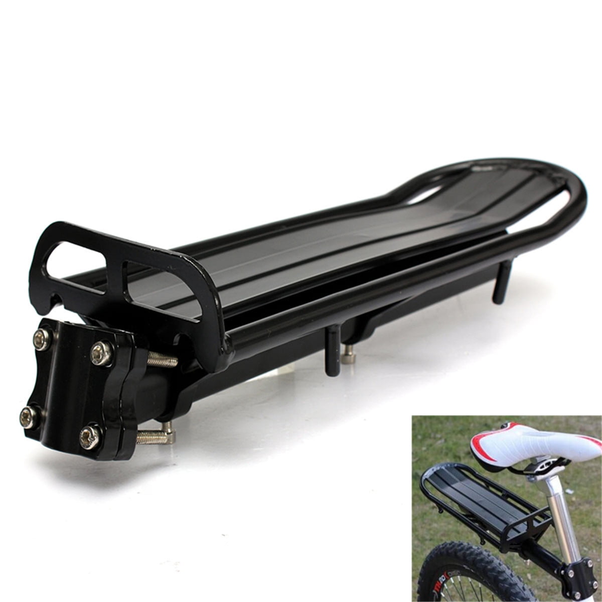 rear rack bike seat